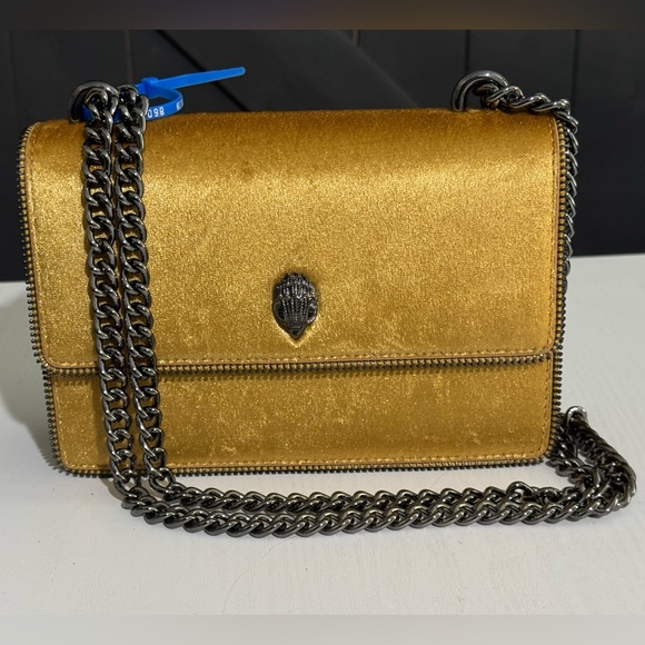Kurt Geiger London Shoreditch Small Leather & Calf Hair Shoulder Bag
